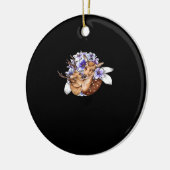 Oh Deer Clean Minimal Style Keramisch Ornament (Links)