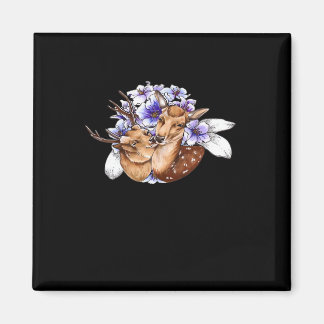 Oh Deer Clean Minimal Style  Magneet