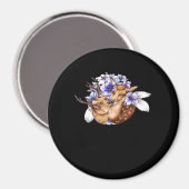 Oh Deer Clean Minimal Style  Magneet (Voorkant / Achterkant)