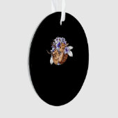 Oh Deer Clean Minimal Style Ornament (voorkant)