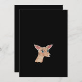 Oh Deer Clean Modern  Feestdagenkaart (Voorkant / Achterkant)