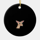 Oh Deer Clean Modern  Keramisch Ornament (Voorkant)