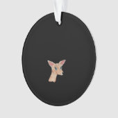 Oh Deer Clean Modern Ornament (voorkant)