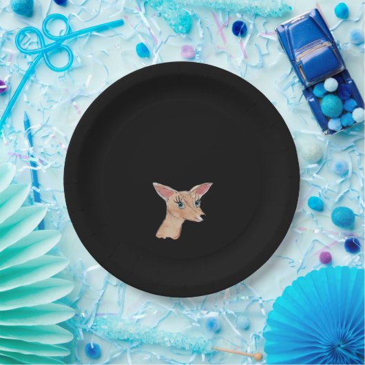 Oh Deer Clean Modern   Papieren Bordje (Feest)