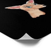 Oh Deer Clean Modern Poster (Hoek)