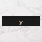 Oh Deer Clean Modern Waterfles Etiket (Enkel label)