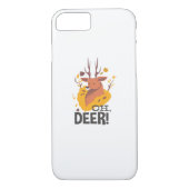 Oh Deer Contemporary Minimal Look Case-Mate iPhone Case (Achterkant)