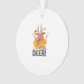 Oh Deer Contemporary Minimal Look Ornament (voorkant)