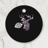Oh Deer Creatieve Handtekeningontwerp Bedankjes Labels (Voorkant)