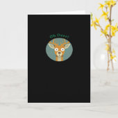 Oh Deer Creatieve Stijl Kaart (Gele Bloem)