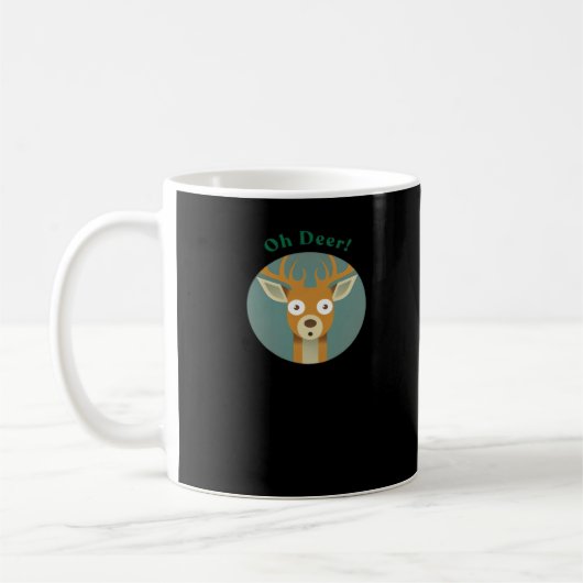 Oh Deer Creatieve Stijl Koffiemok (Links)