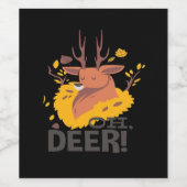 Oh Deer Creative Design  Wijn Etiket (Enkel label)