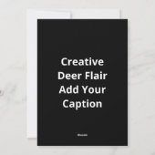 Oh Deer Creative Style Feestdagenkaart (Achterkant)