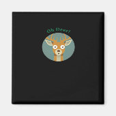 Oh Deer Creative Style  Magneet (Voorkant)