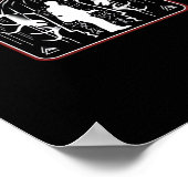 Oh Deer Cult Of The Tree Artistic Style Poster (Hoek)