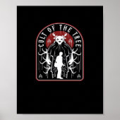 Oh Deer Cult Of The Tree Artistic Style Poster (Voorkant)