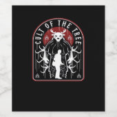 Oh Deer Cult Of The Tree Artistic Style  Wijn Etiket (Enkel label)