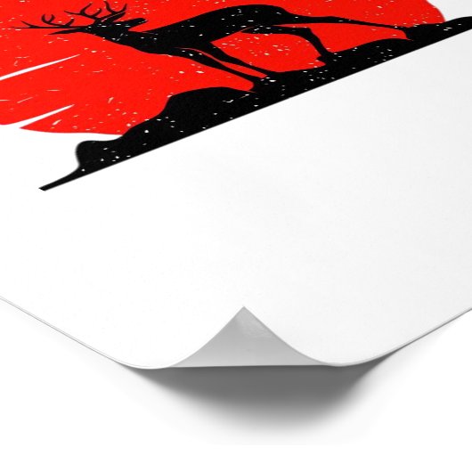 Oh Deer Cute Style  Poster (Hoek)