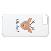 Oh Deer Deer Love Save The Deer Creative Design Case-Mate iPhone Case (Achterkant (Horizontaal))