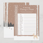 Oh Deer - Eindig de zin van mama Programmakaart (Voorkant / Achterkant)