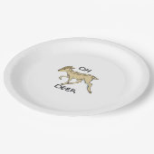 Oh Deer Elegant Timeless Style Papieren Bordje (Gekanteld)
