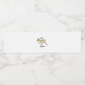 Oh Deer Elegant Timeless Style  Waterfles Etiket (Enkel label)