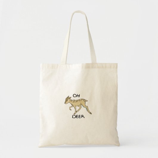 Oh Deer Elegante Tijdloze Stijl Tas (Voorkant)