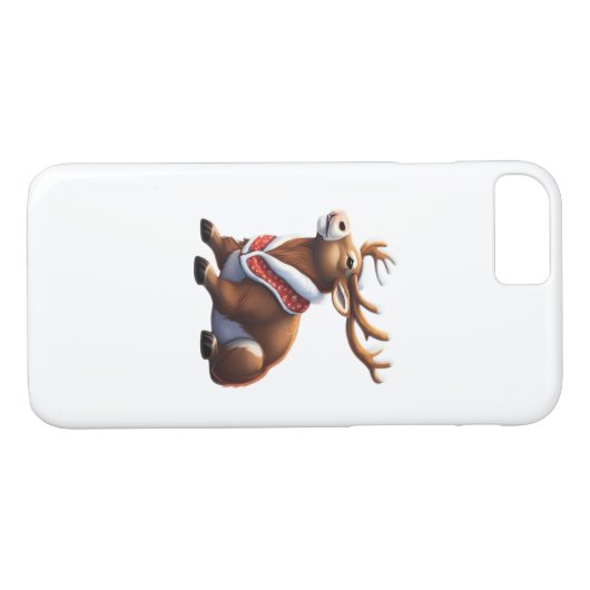 Oh Deer Energetic Modern Design Case-Mate iPhone Case (Achterkant (Horizontaal))
