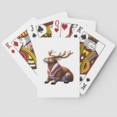 Oh Deer Energetic Modern Design  Pokerkaarten (Achterkant)