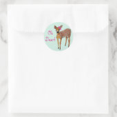 "Oh Deer" Fawn Sticker (Tas)