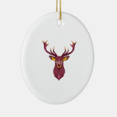 Oh Deer Fresh Modern Design Keramisch Ornament (Rechts)