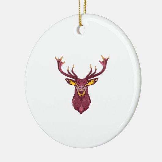 Oh Deer Fresh Modern Design Keramisch Ornament (Links)