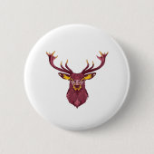 Oh Deer Fresh Modern Design  Ronde Button 5,7 Cm (Voorkant)
