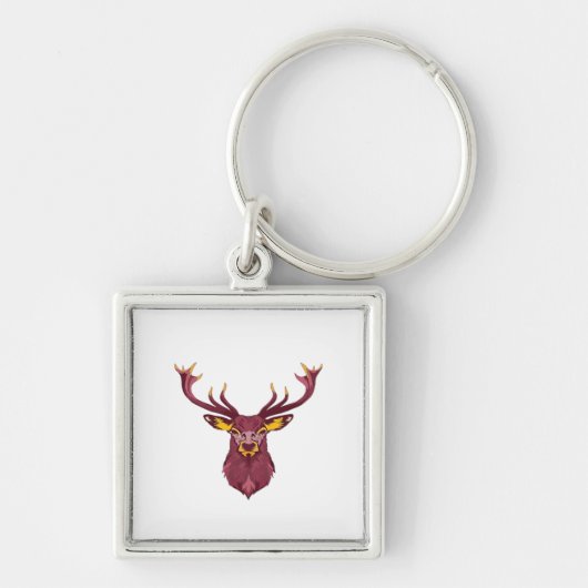 Oh Deer Fresh Modern Design Sleutelhanger (Voorkant)