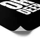 Oh Deer Funny Pun Gag Apparel  Poster (Hoek)