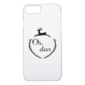 Oh Deer Funny Style Design  Case-Mate iPhone Case (Achterkant)