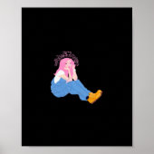 Oh Deer Graphic Artistic Design  Poster (Voorkant)