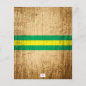 Oh Deer Green Tractor Baby shower Uitnodiging (Achterkant)