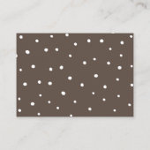 Oh Deer Herfst Baby shower Boekaanvraag Informatiekaartje (Achterkant)