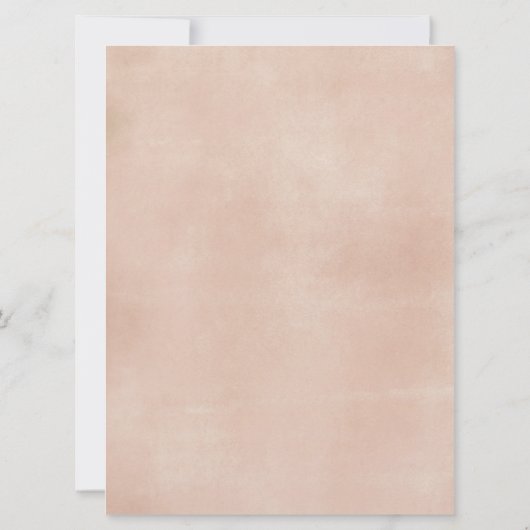 Oh Deer Herfst Baby shower Uitnodiging (Achterkant)