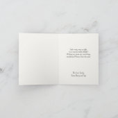 Oh Deer Het is Cocoa Season Holiday Kaart (Binnen)