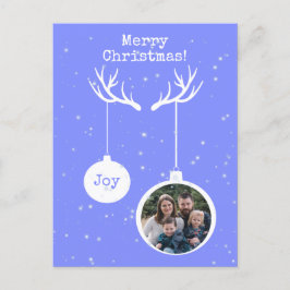 Oh Deer, het is kerstfeestdag Briefkaart