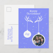 Oh Deer, het is kerstfeestdag Briefkaart (Voorkant / Achterkant)