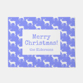 Oh Deer, het is kerstklep. Deurmat (Voorkant)