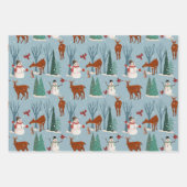 Oh Deer Holiday Wrap (3 vellen) Inpakpapier Vel (Voorkant 3)