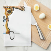 Oh Deer Italiaanse Greyhound Theedoek (Quarter Fold)