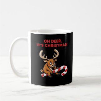Oh Deer Its Christmas Stressed Reindeer With Sweet Koffiemok