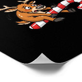 Oh Deer Its Christmas Stressed Reindeer With Sweet Poster (Hoek)