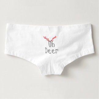 Oh Deer kerstboryshorts Slip
