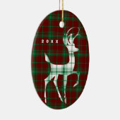 "Oh Deer" kerstcadeautje Keramisch Ornament (Rechts)